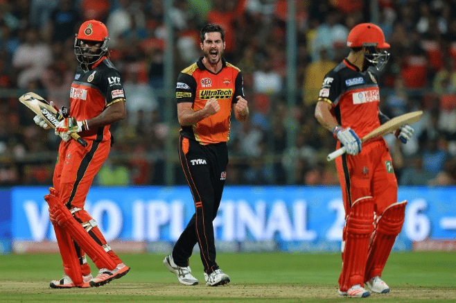 RCB vs Sunrisers Hyderabad (2016)