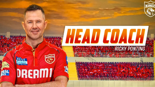 Ricky Ponting (PBKS) IPL Team Coach