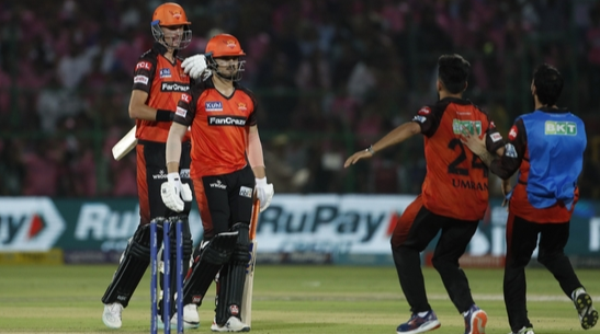 highest run chase by SRH